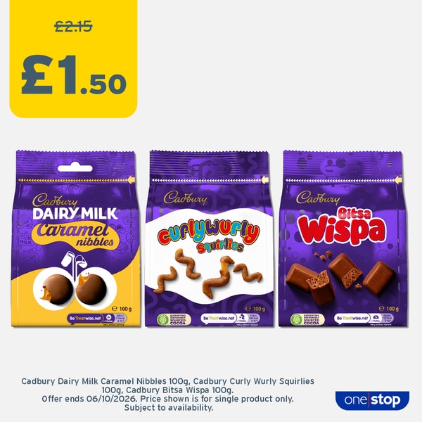 P8A – Cadbury Pouches 1