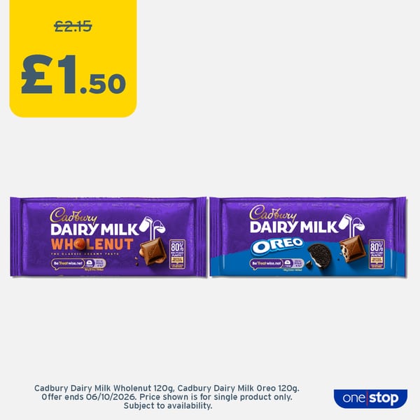 P8B – Dairy Milk Bars