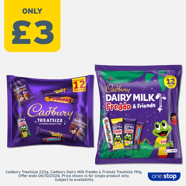 P8B – Treatsize Cadbury