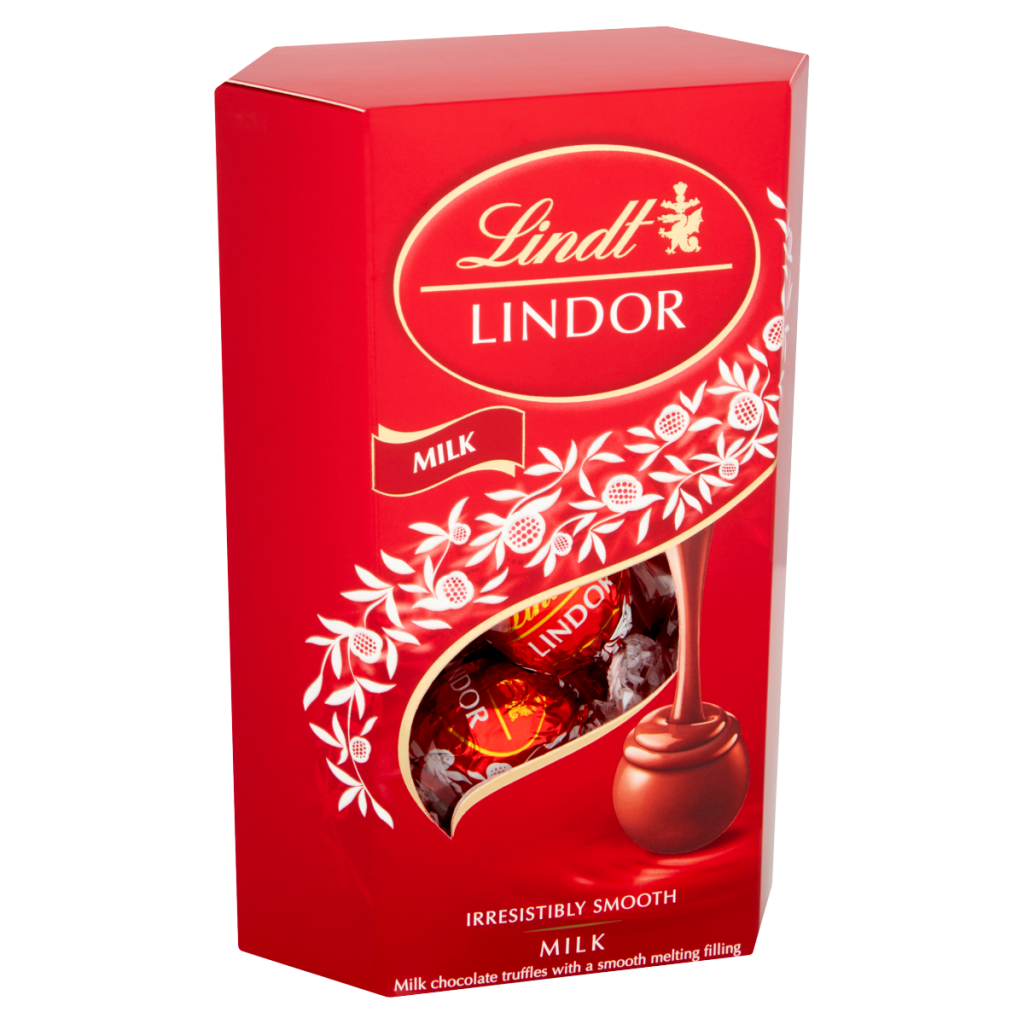 Lindt Lindor Milk Chocolate Truffles Box 200g