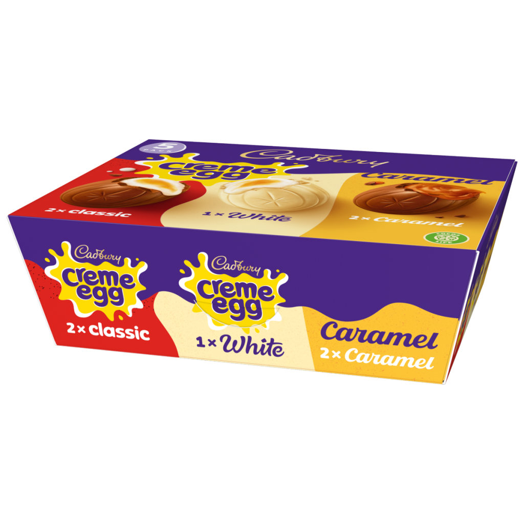 Cadbury Creme Egg Chocolate Mixed 5 Pack Multipack 200g (5 x 40g)
