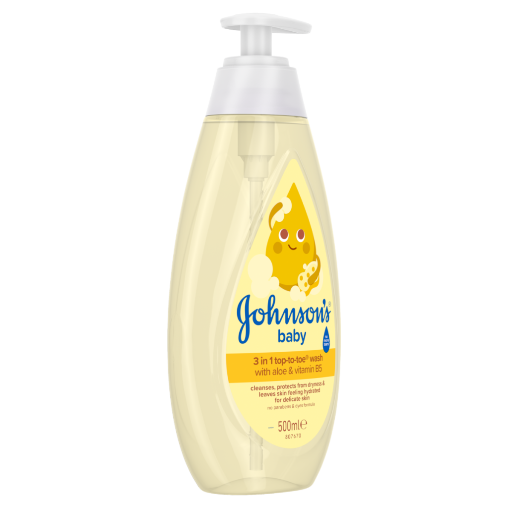 Johnson’s Baby Top-To-Toe Baby Wash 500ml