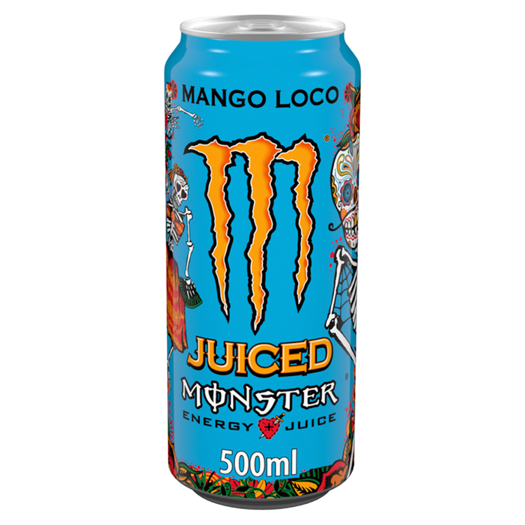 Monster Energy Drink Mango Loco 500ml Can