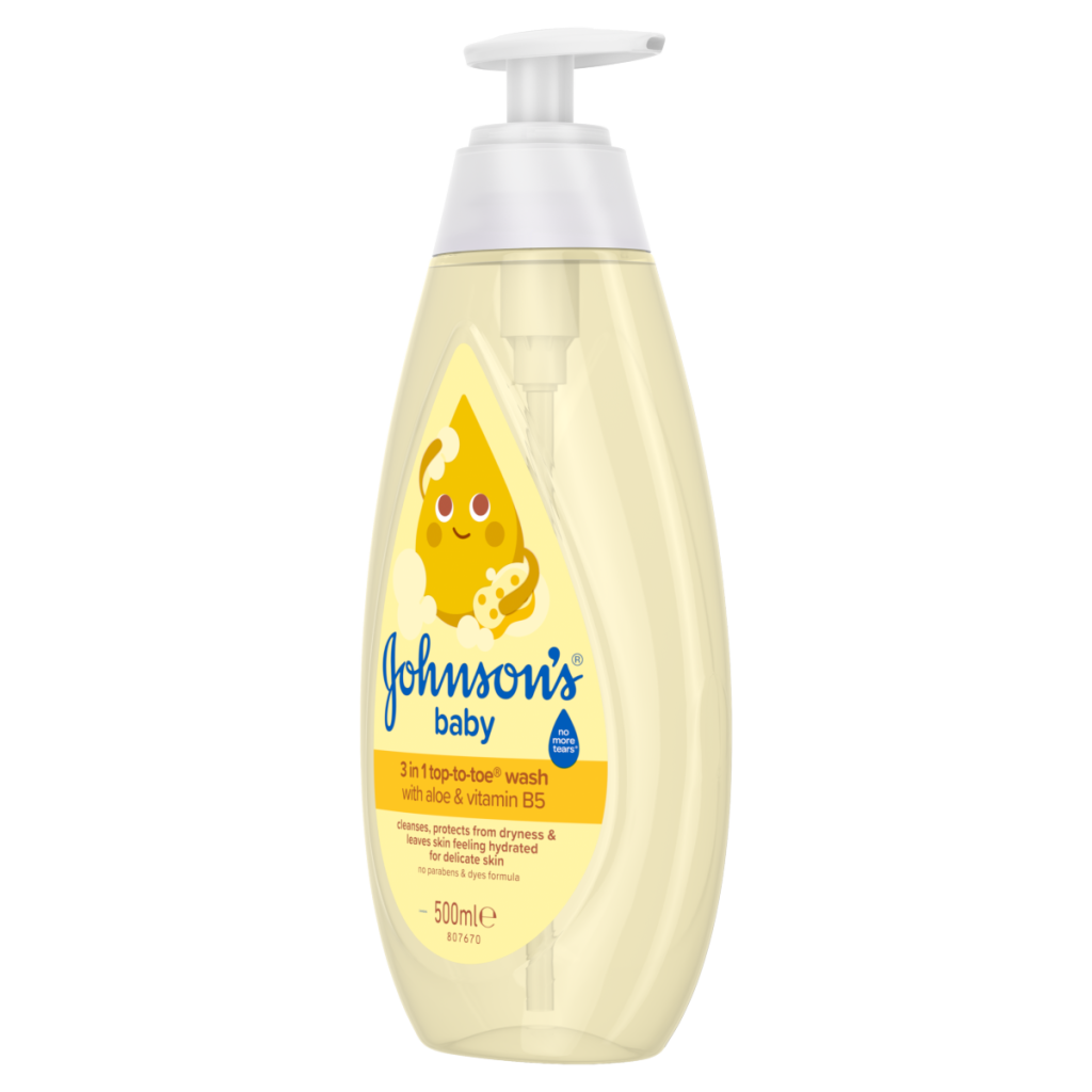 Johnson’s Baby Top-To-Toe Baby Wash 500ml
