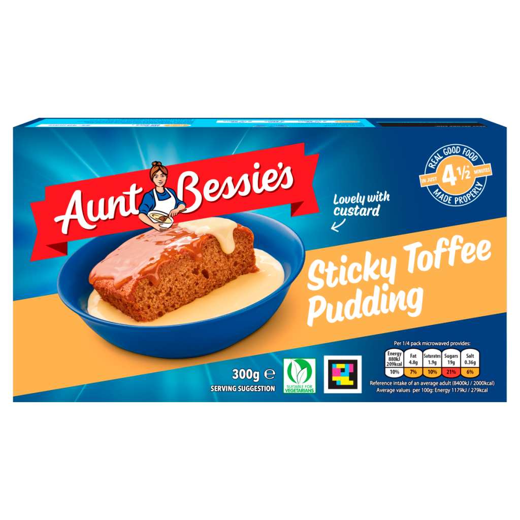 Aunt Bessie’s Sticky Toffee Pudding 300g