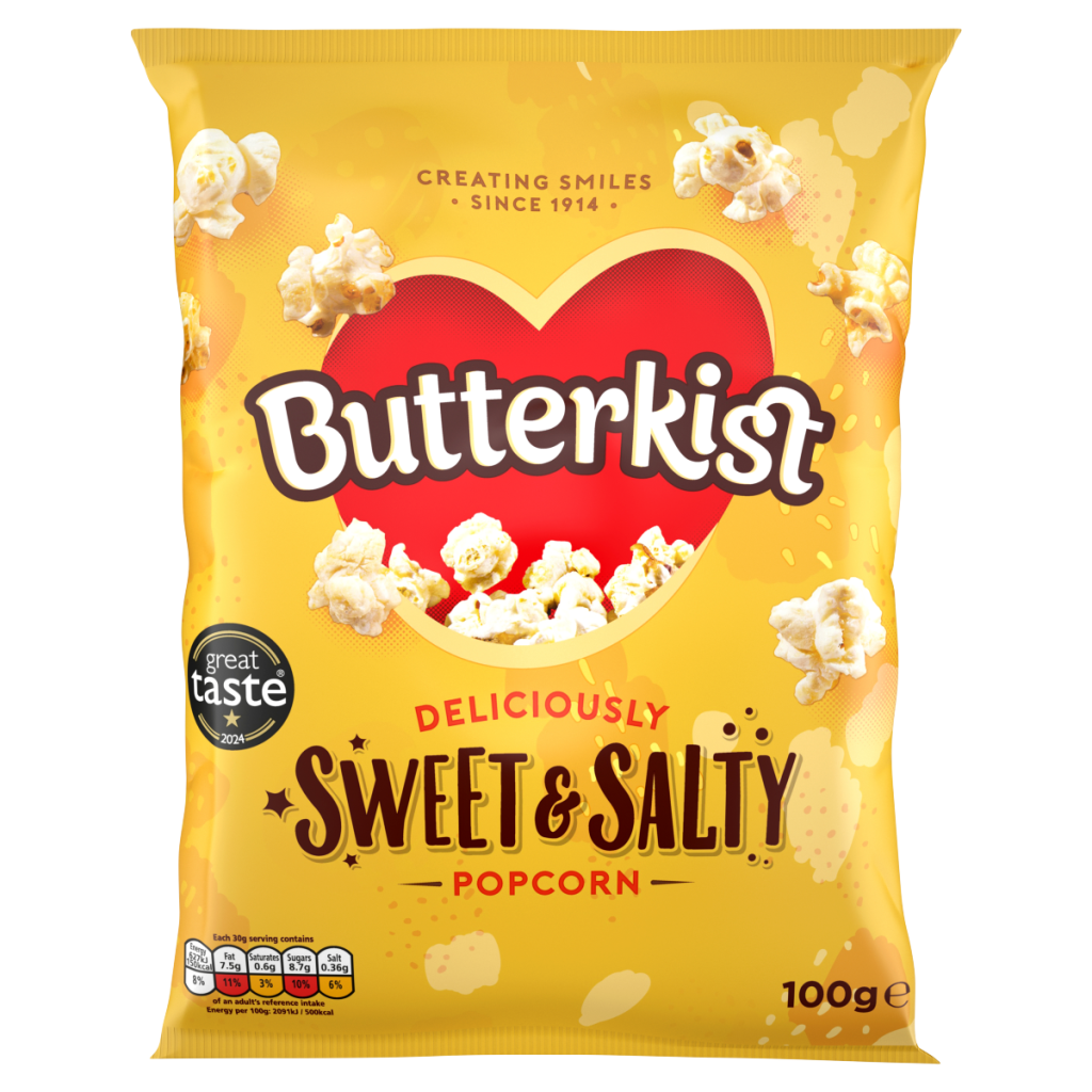Butterkist Deliciously Sweet & Salty Popcorn 100g