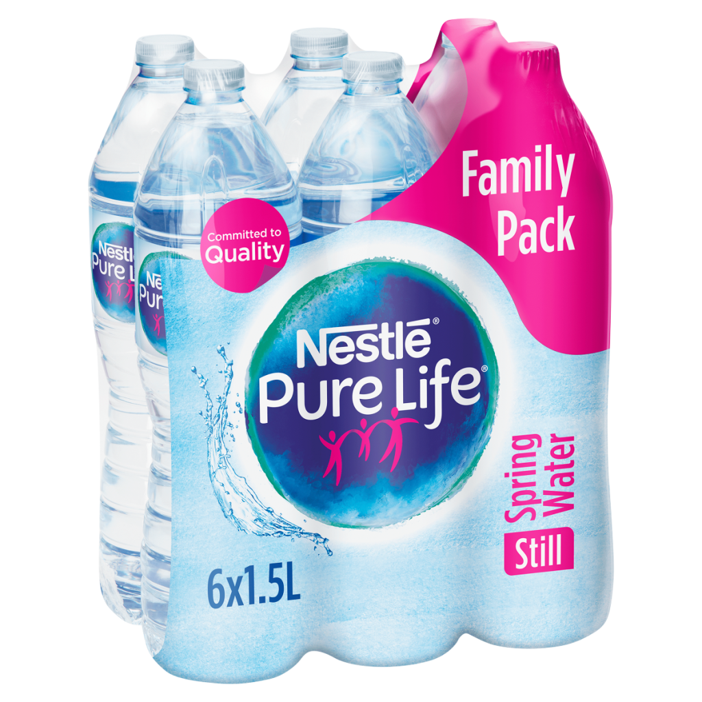 Pure Life Still Spring Water 6 x 1.5L