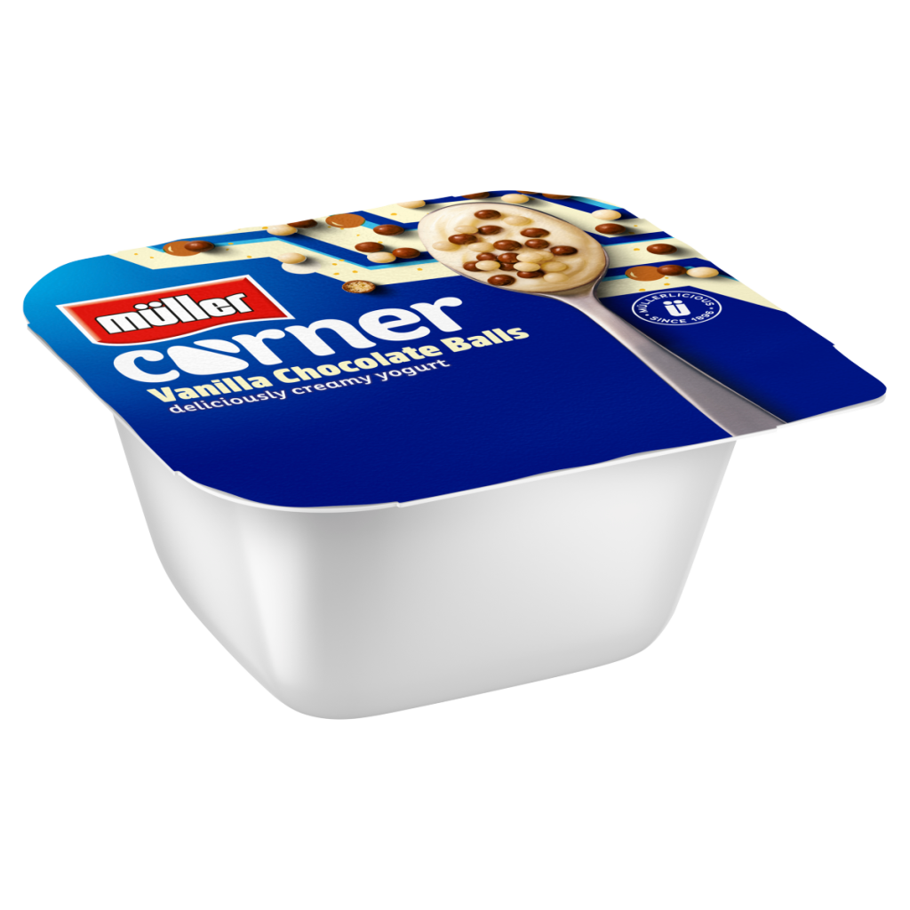 Müller Corner Vanilla Chocolate Balls 124g