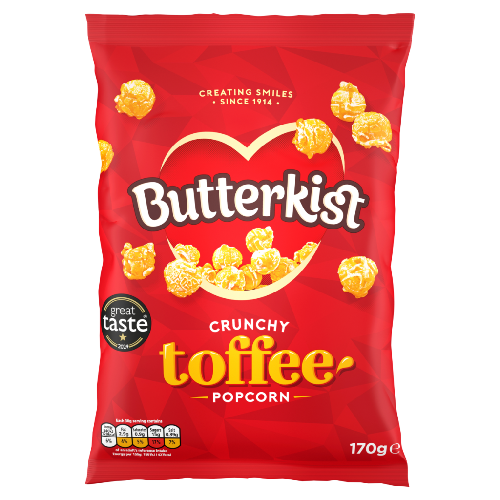 Butterkist Crunchy Toffee Popcorn 170g