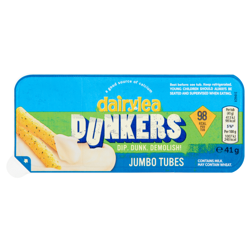 Dairylea Dunkers Jumbo Tubes Cheese Snack Single pack 41 g