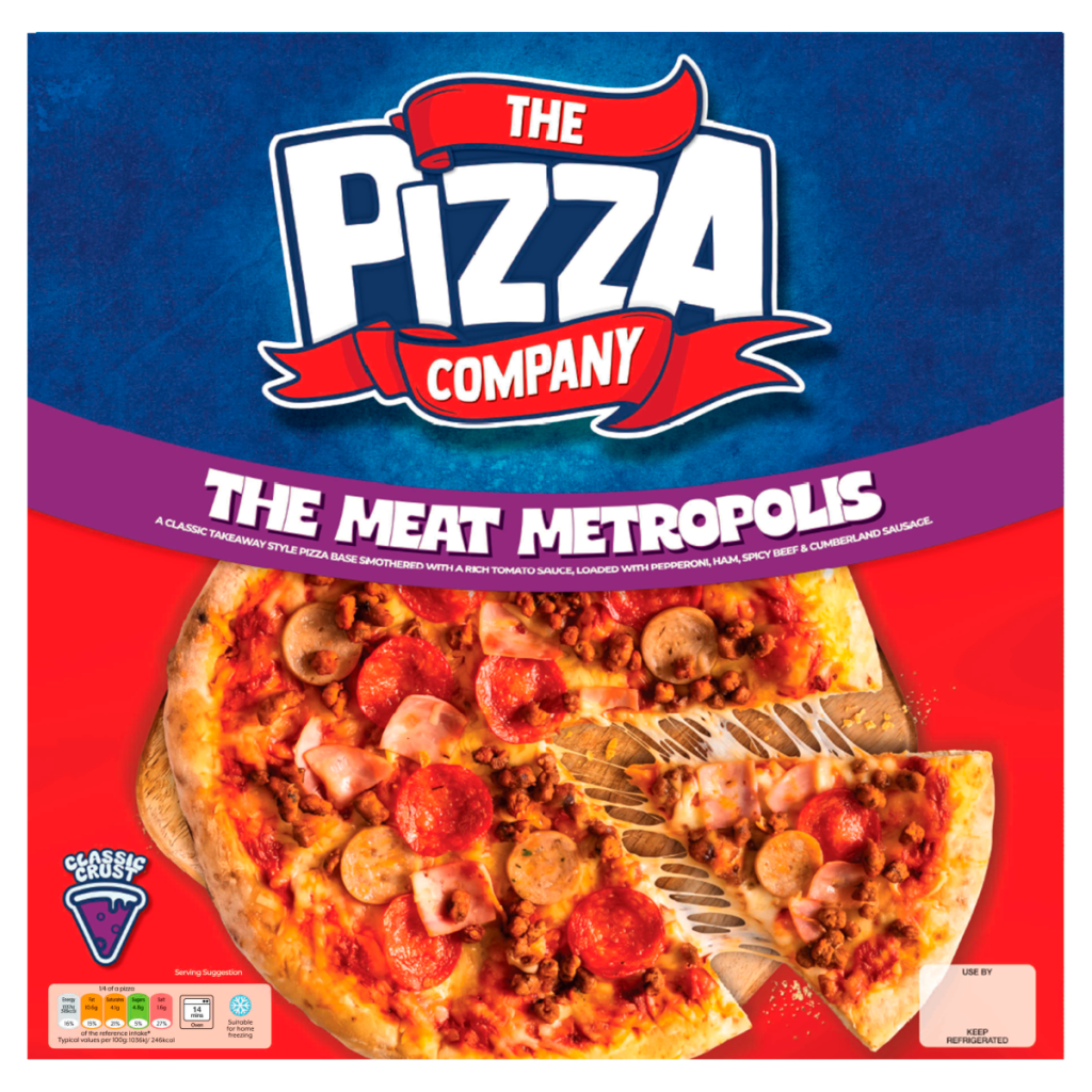 The Pizza Company The Meat Metropolis 520g
