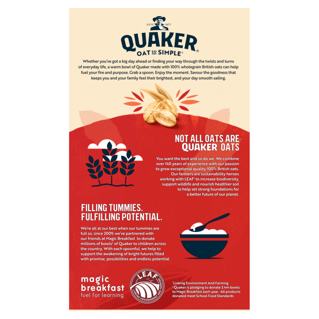 Quaker Oat So Simple Original Porridge Sachets 10x27g
