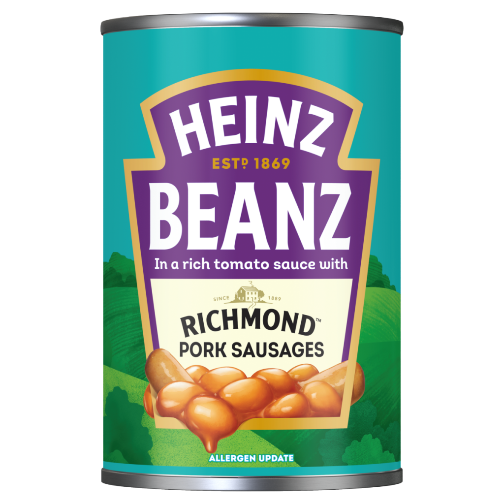 Heinz Baked Beans & Richmond Pork Sausages 415G