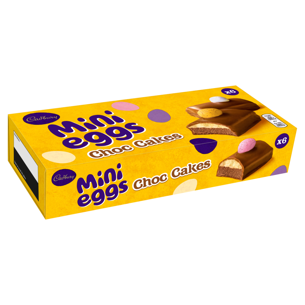 Cadbury 6 Mini Eggs Choc Cakes