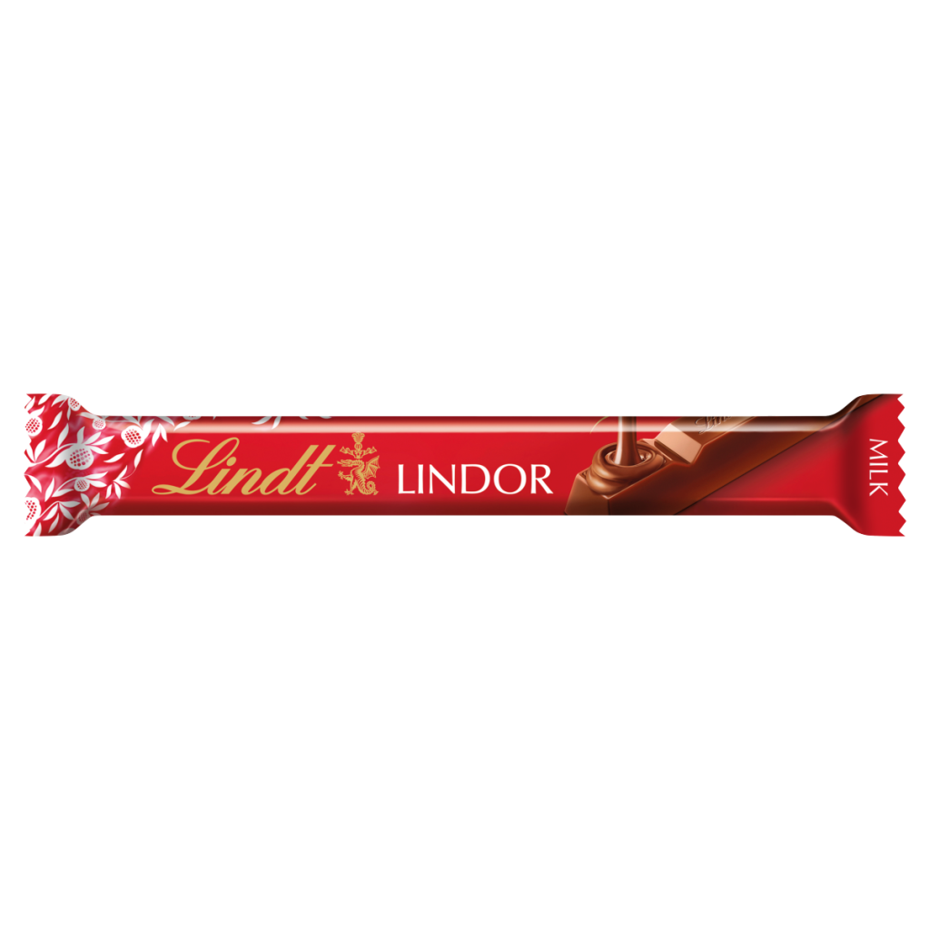 Lindt Lindor Milk Chocolate Treat Bar 38g