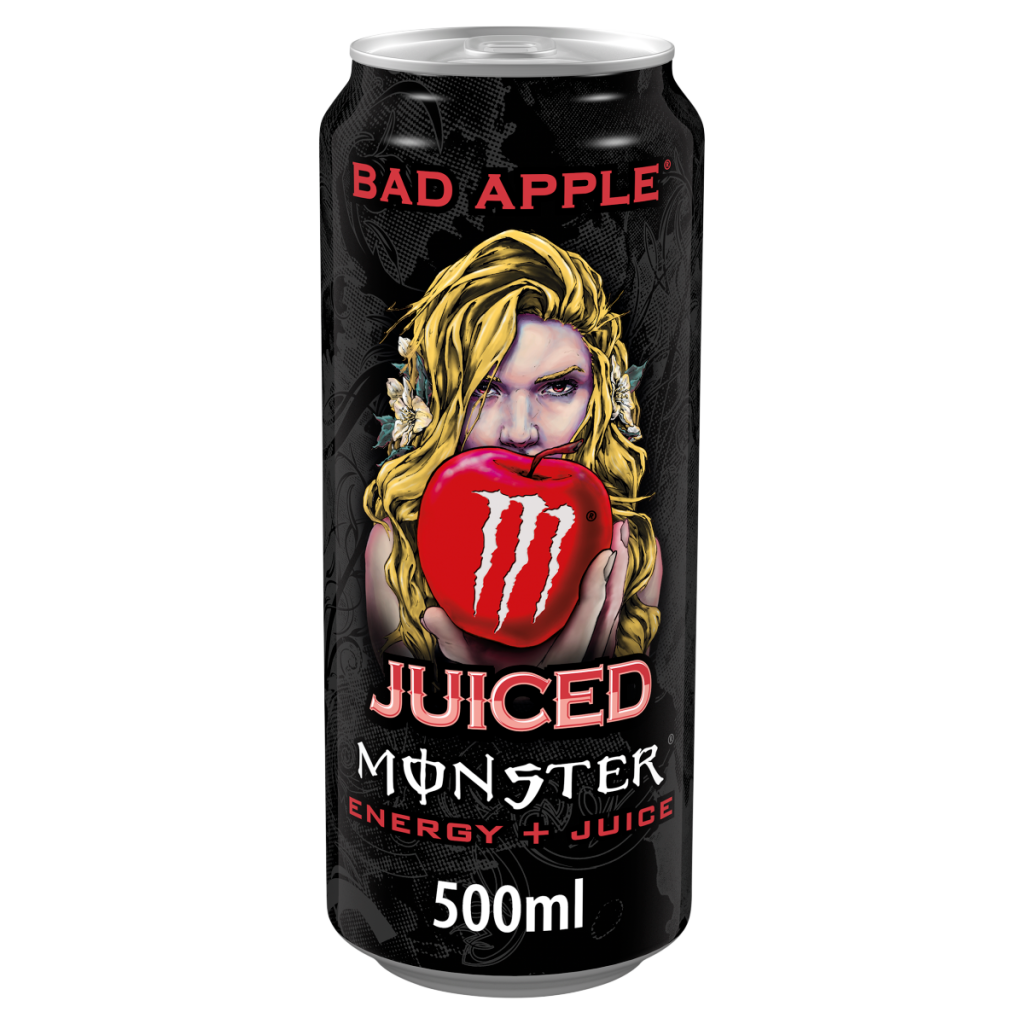 Monster Energy Drink Bad Apple 500ml Can