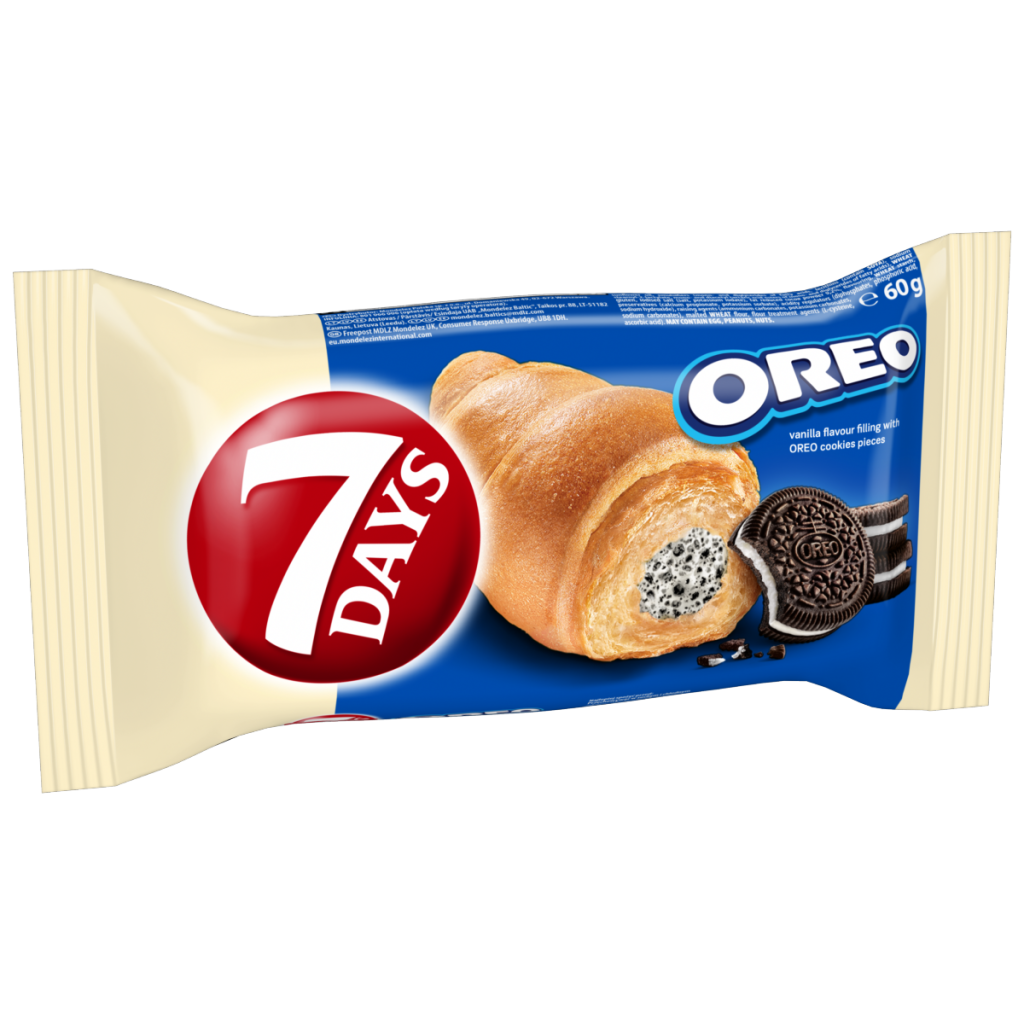 7days Vanilla Cream & Cookies Croissant 60g