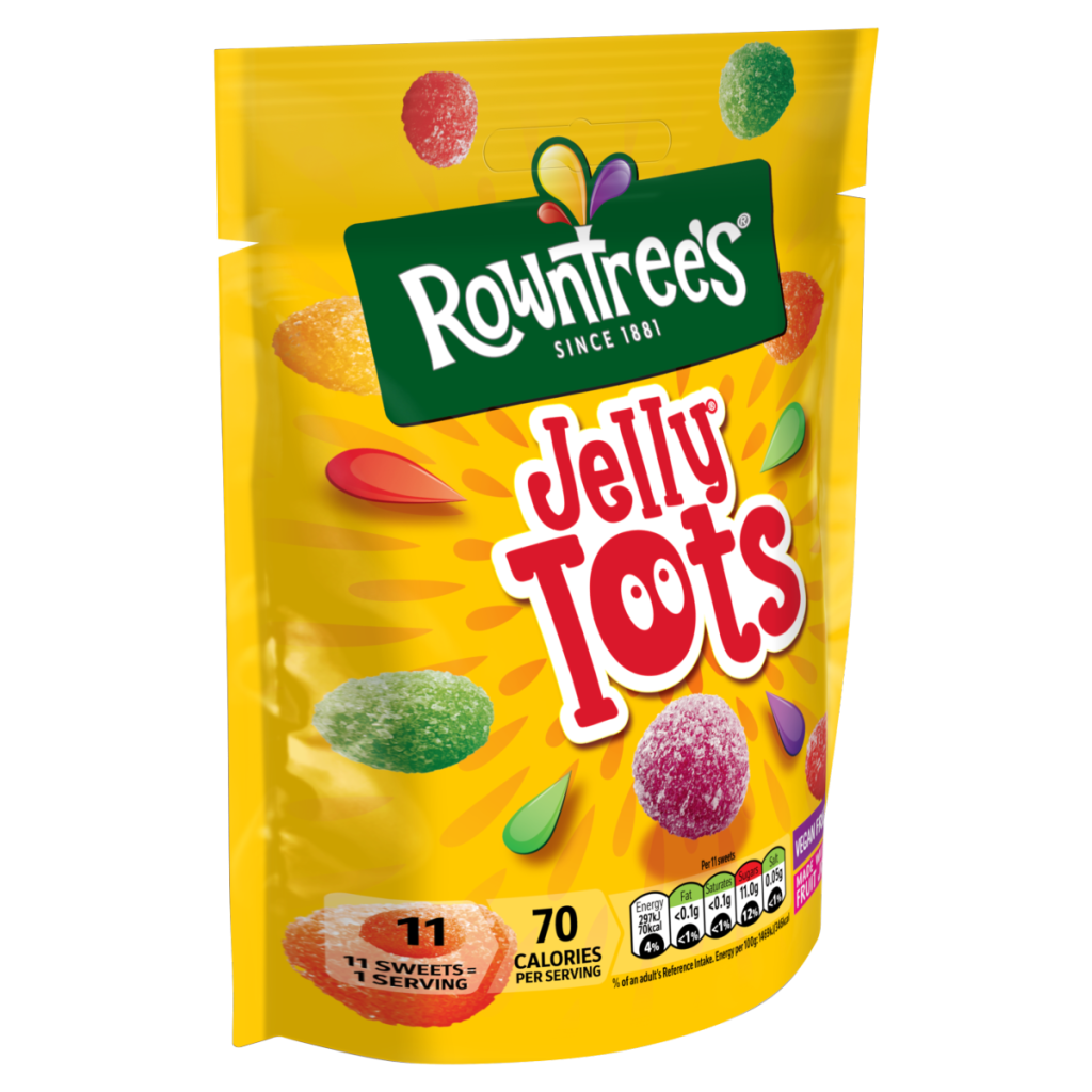 Rowntrees Jelly Tots Other Soft Sugar 150g
