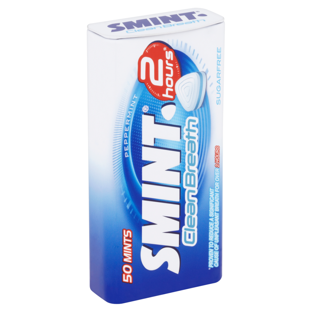 Smint 2 Hours Clean Breath Sugar Free Mints 35g – 50 Pieces