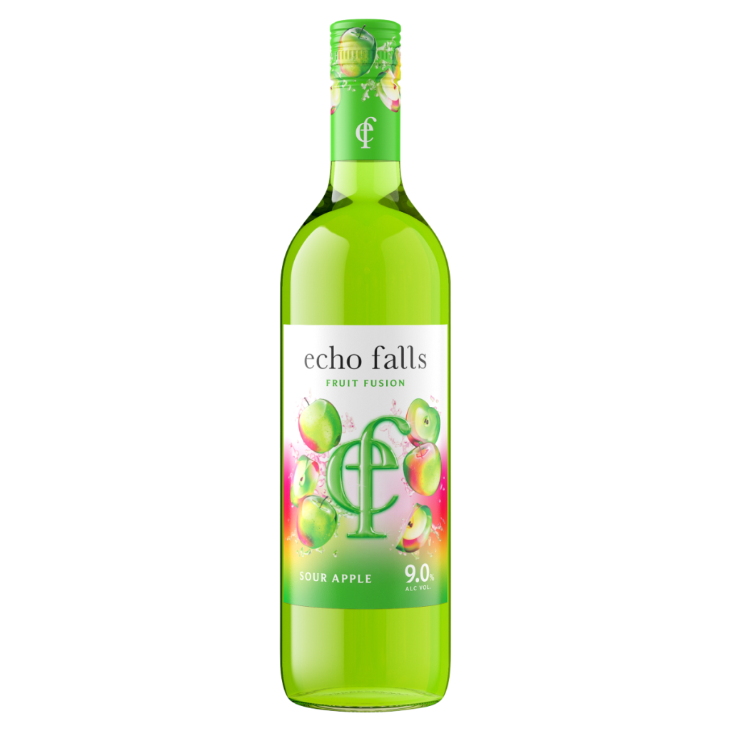 Echo Falls Fruit Fusion Sour Apple 750ml