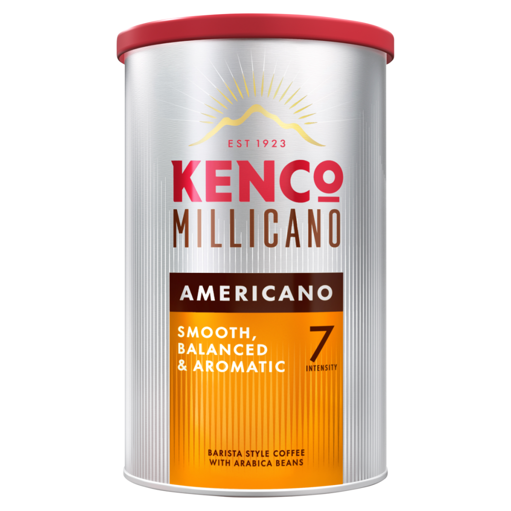 Kenco Millicano Americano Barista Style Instant Coffee with Arabica Beans 90g