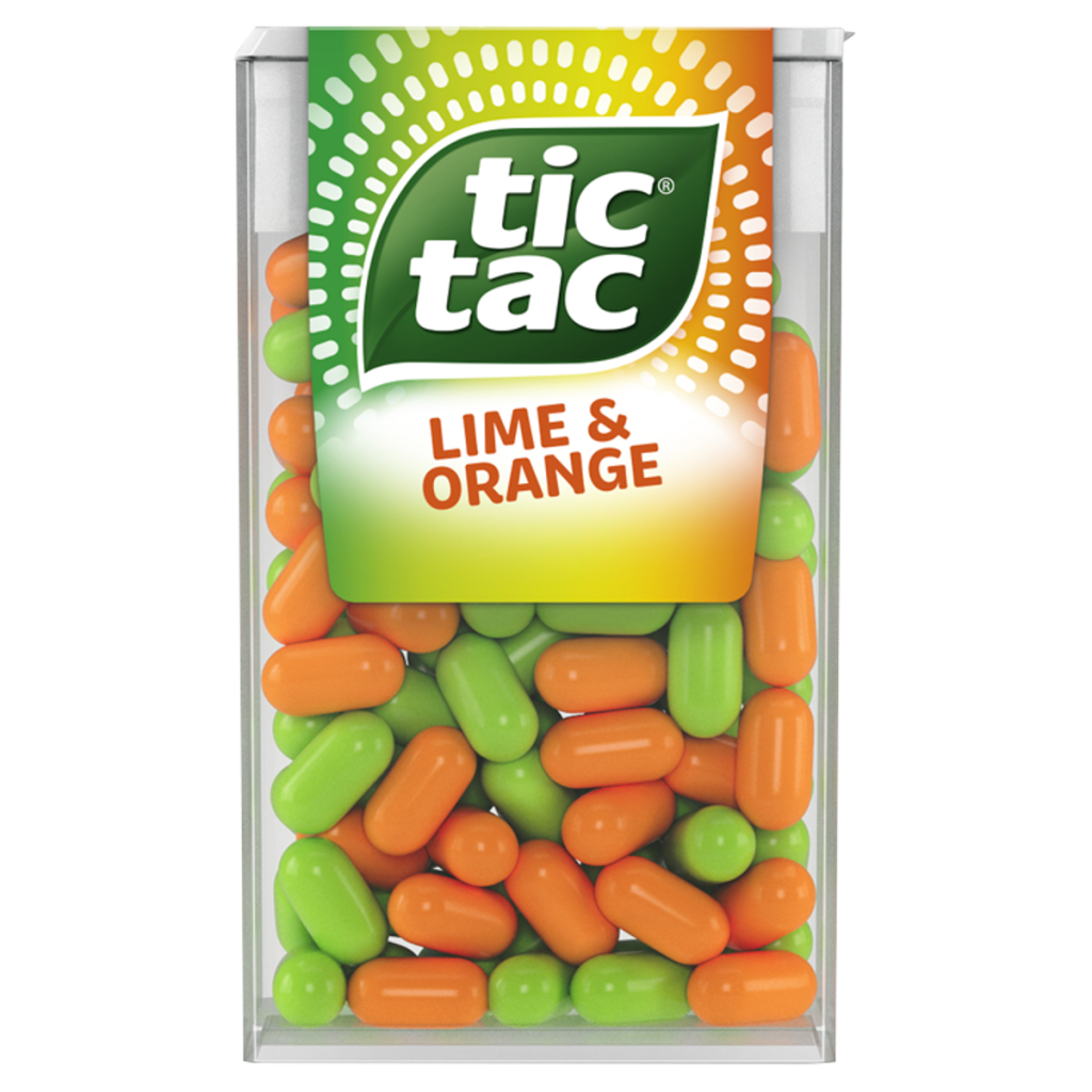 Tic Tac Lime & Orange 49g