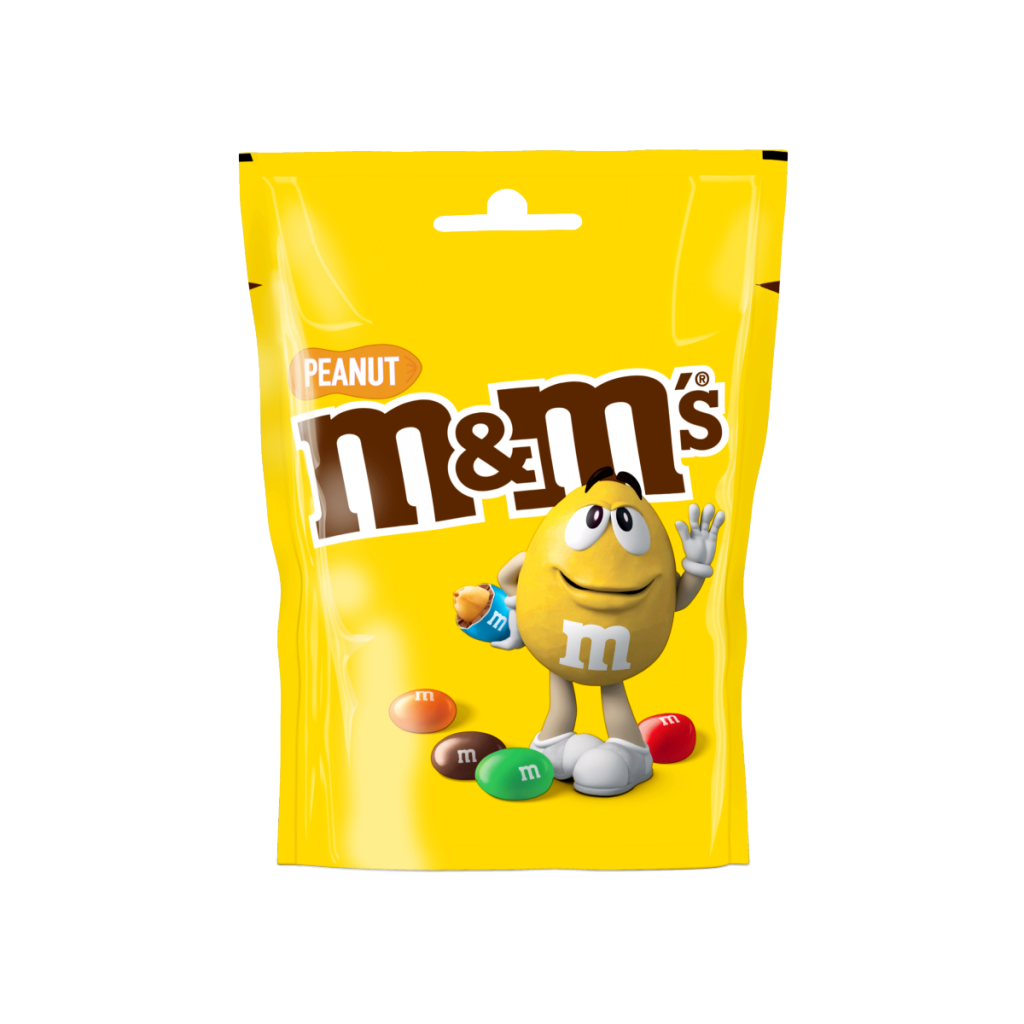 M&M’s Peanut Chocolate Pouch Bag 112g