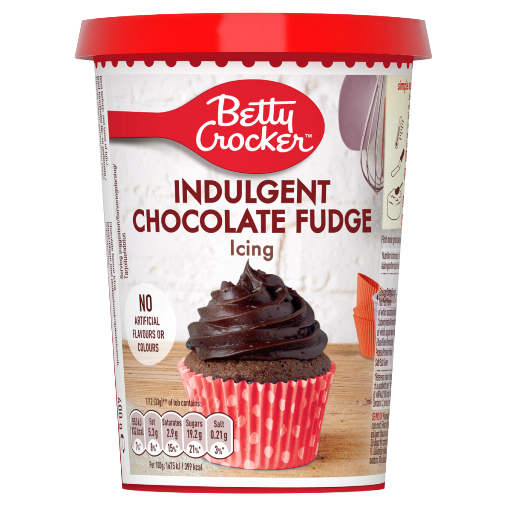 Betty Crocker Indulgent Chocolate Fudge Icing 400g