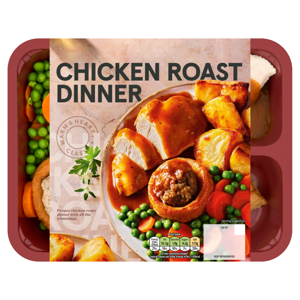 Tesco Chicken Roast Dinner 400g