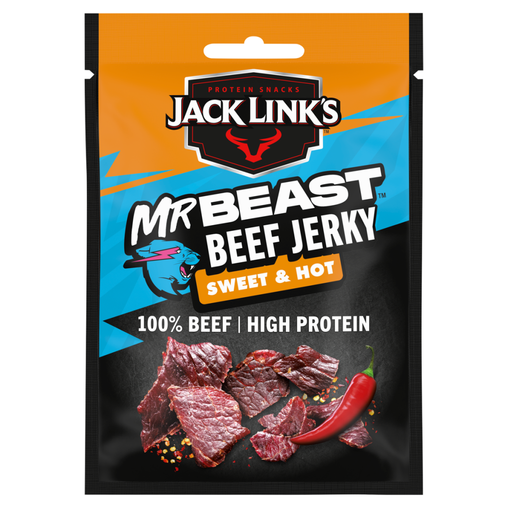 Jack Link’s Mr Beast Beef Jerky Sweet & Hot 25g