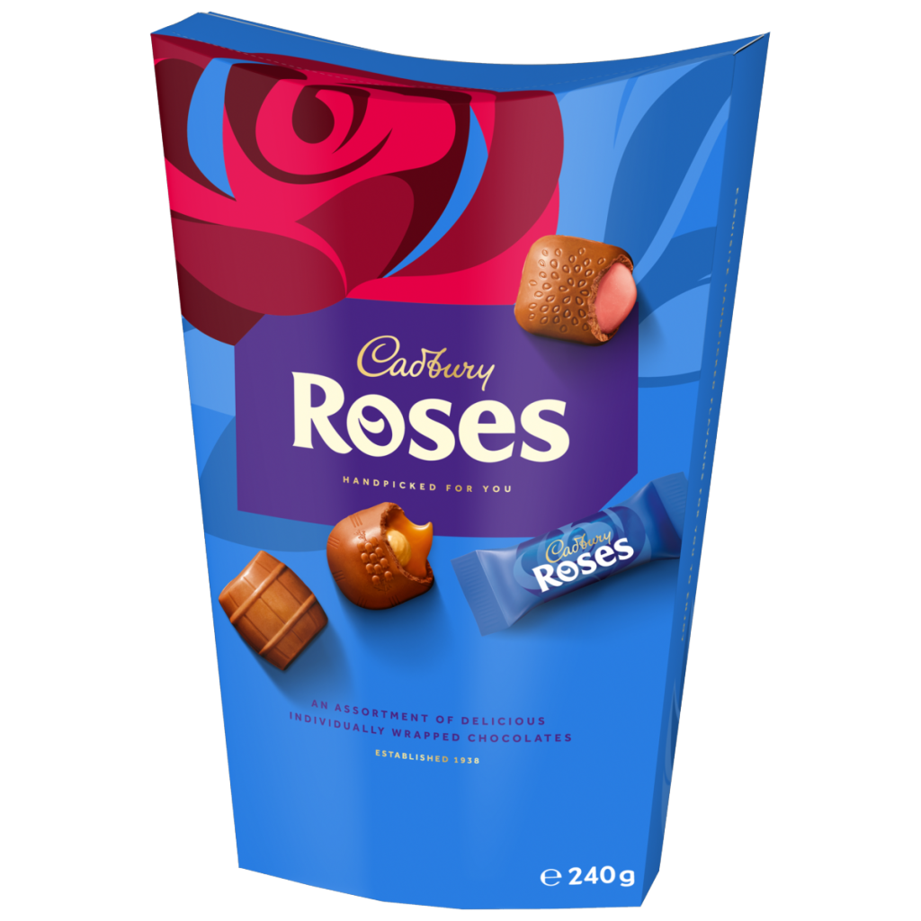 Cadbury Roses Chocolate Assortment Carton 240 g