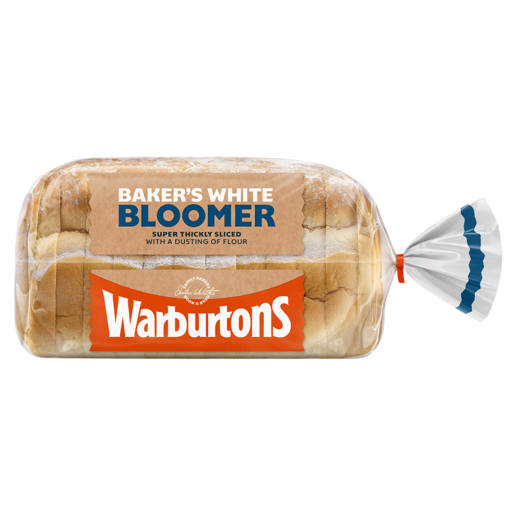 Warburtons Baker’s White Bloomer 800g