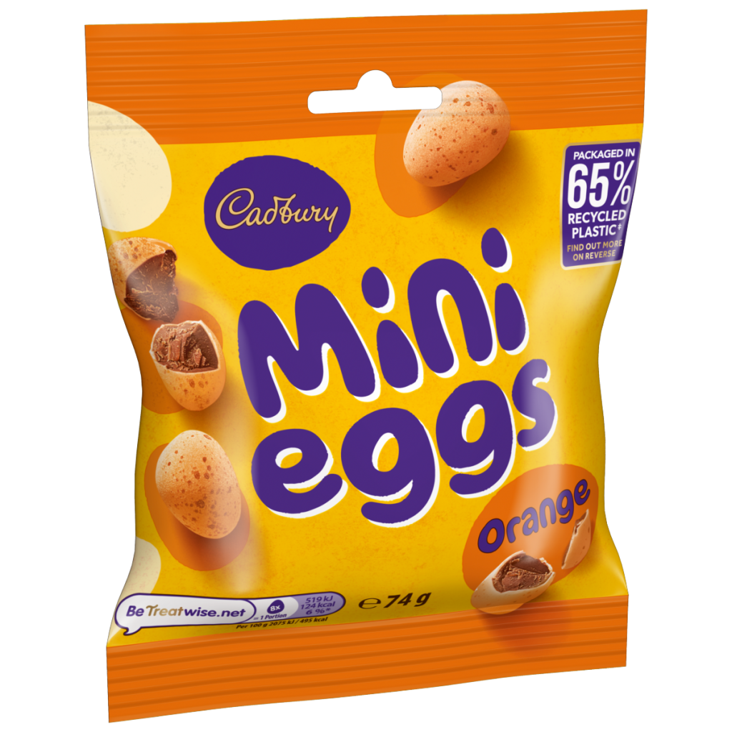 Cadbury Mini Eggs Orange Chocolate 74g