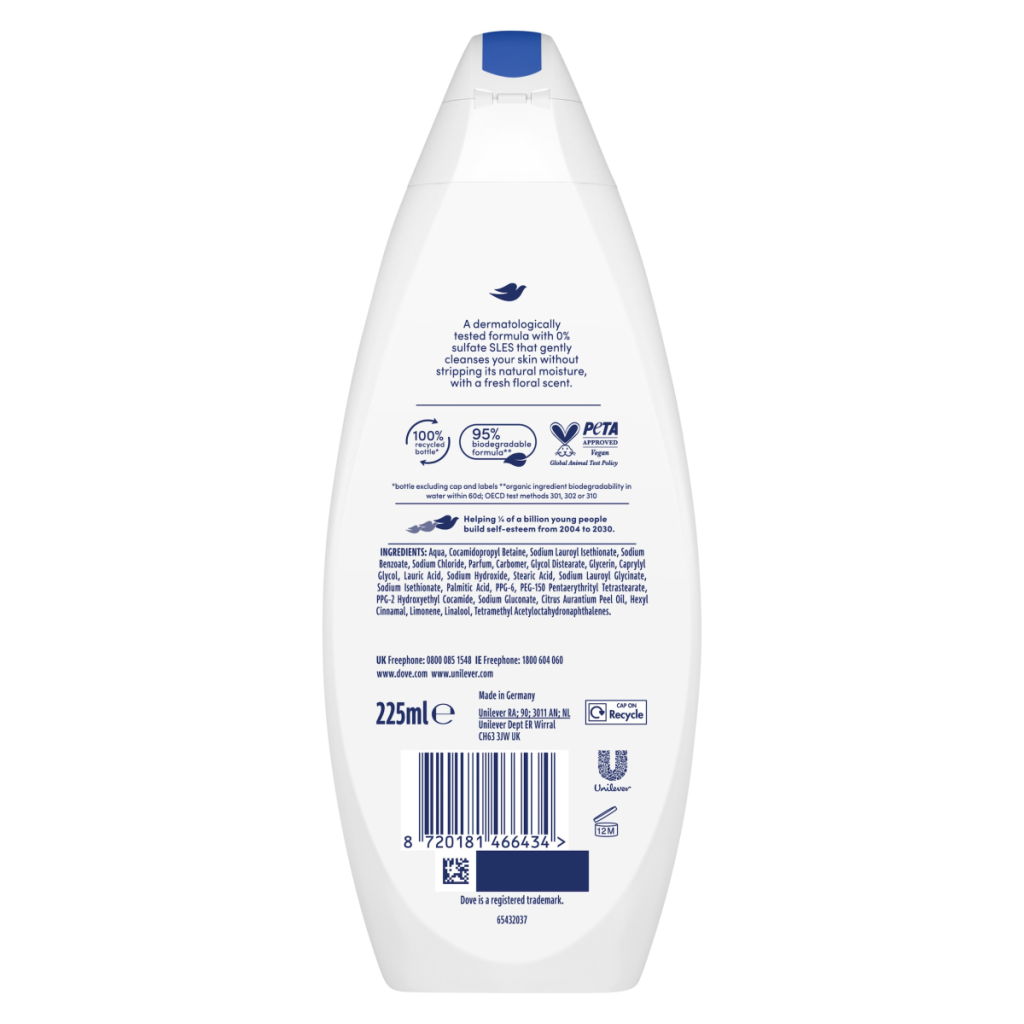 Dove Nourishing Body Wash 225 ml