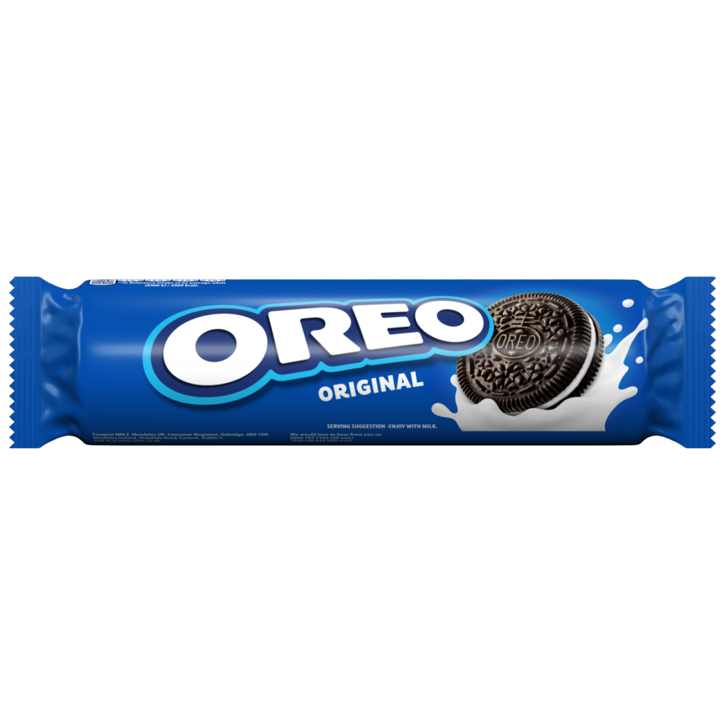 OREO Vanilla Cookie Chocolate Sandwich Biscuits 154 g