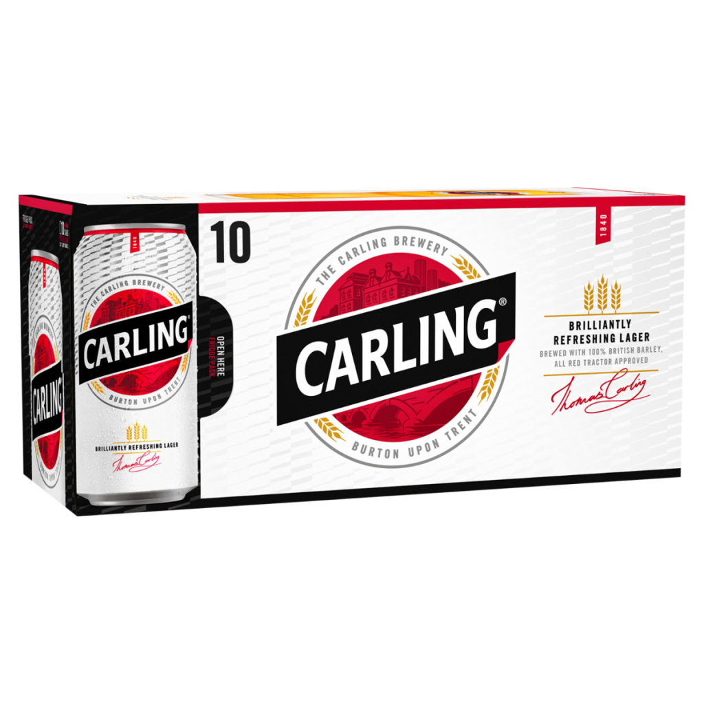 Carling Brilliantly Refreshing Lager 10 x 440ml