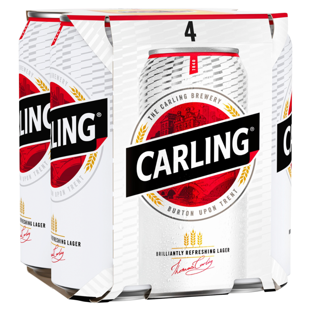 Carling Brilliantly Refreshing Lager 4 x 440ml