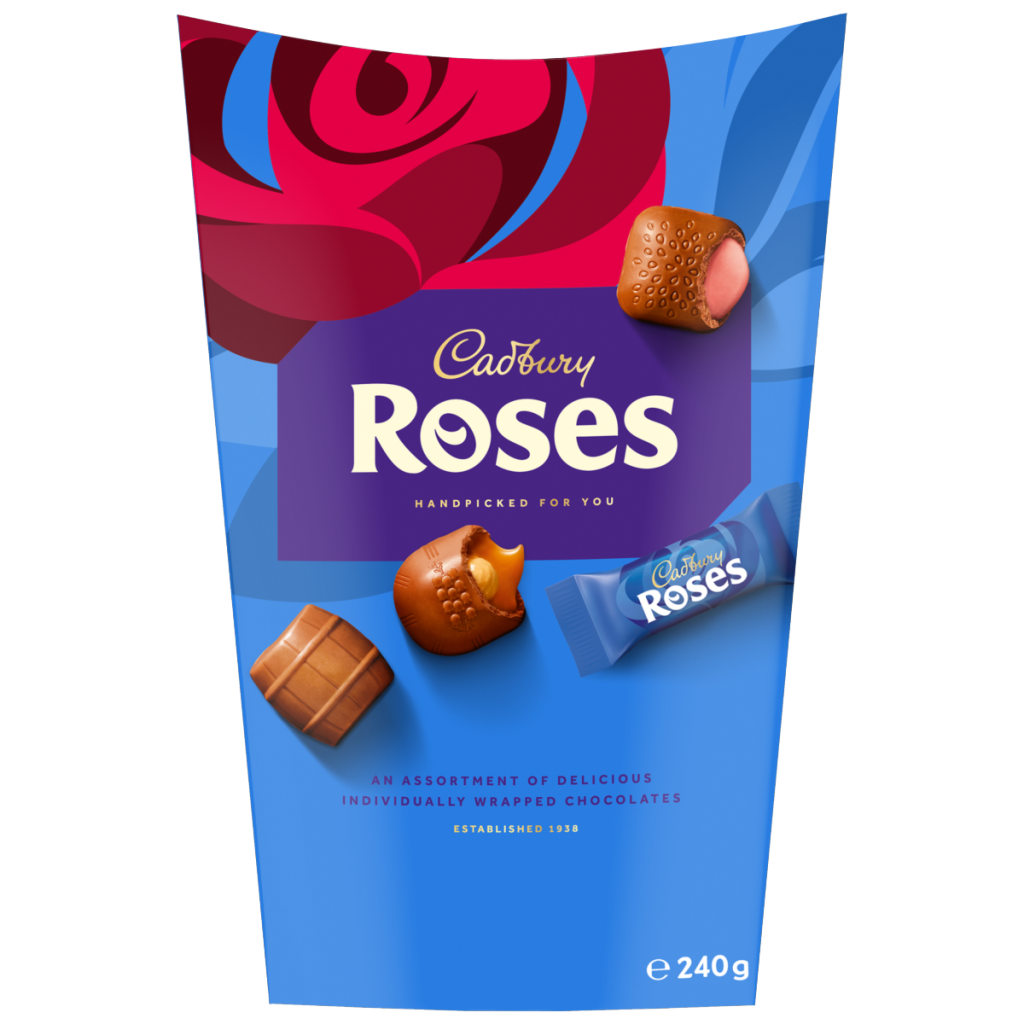 Cadbury Roses Chocolate Assortment Carton 240 g