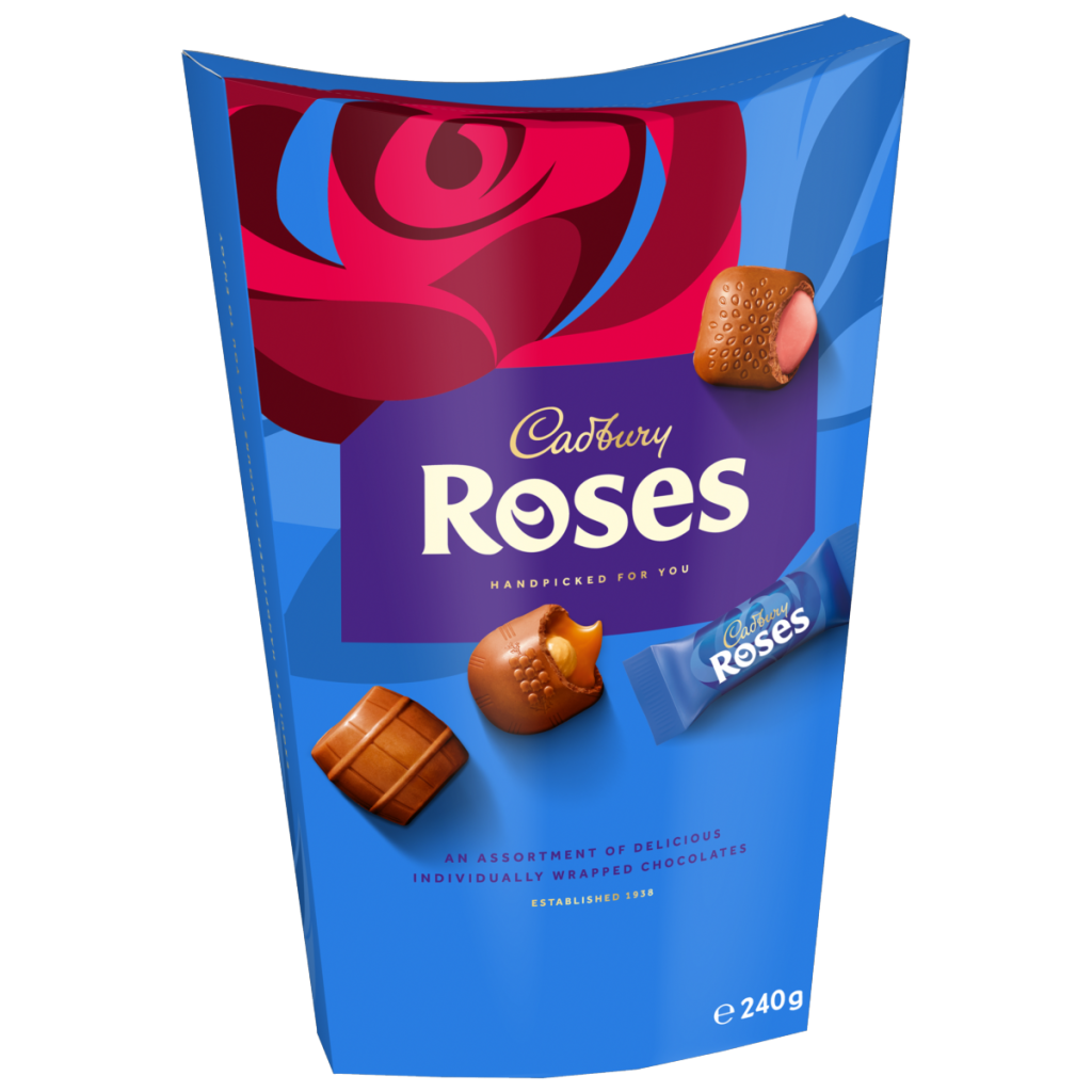 Cadbury Roses Chocolate Assortment Carton 240 g