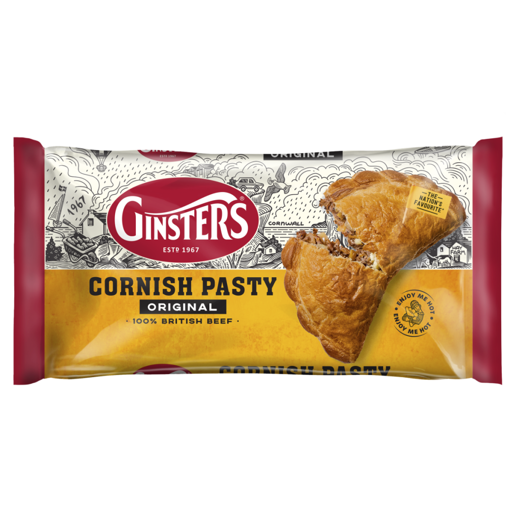 Ginsters Cornish Pasty Original 227g