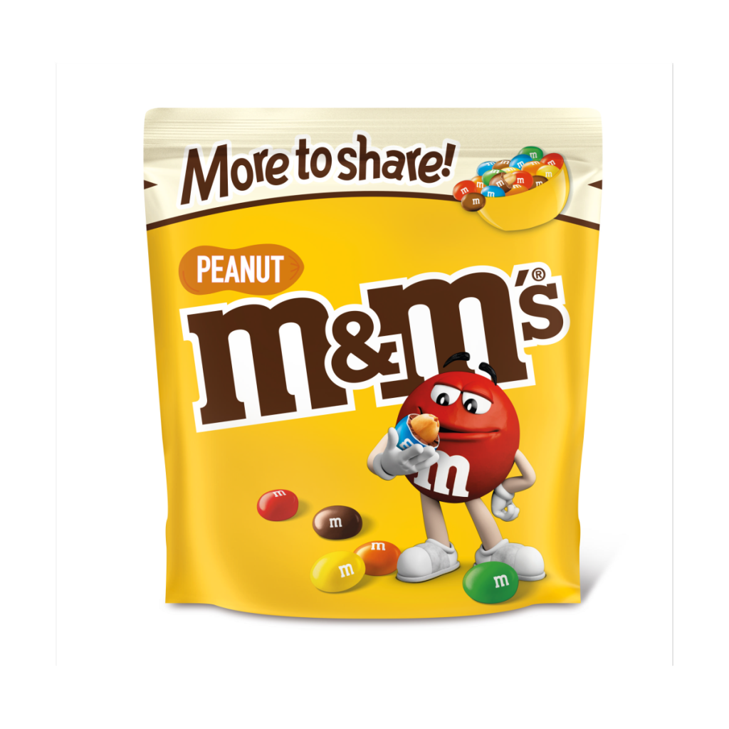 M&M’s Peanut Chocolate More to Share Pouch Bag 200g