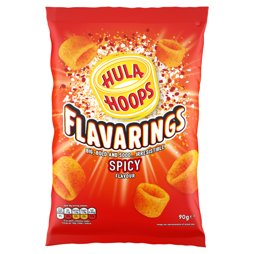 Hula Hoops Flavarings Spicy Flavour 90g