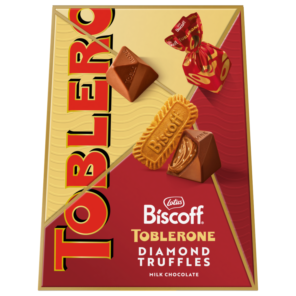 Toblerone Truffles Biscoff pralines premium gift box 180 g