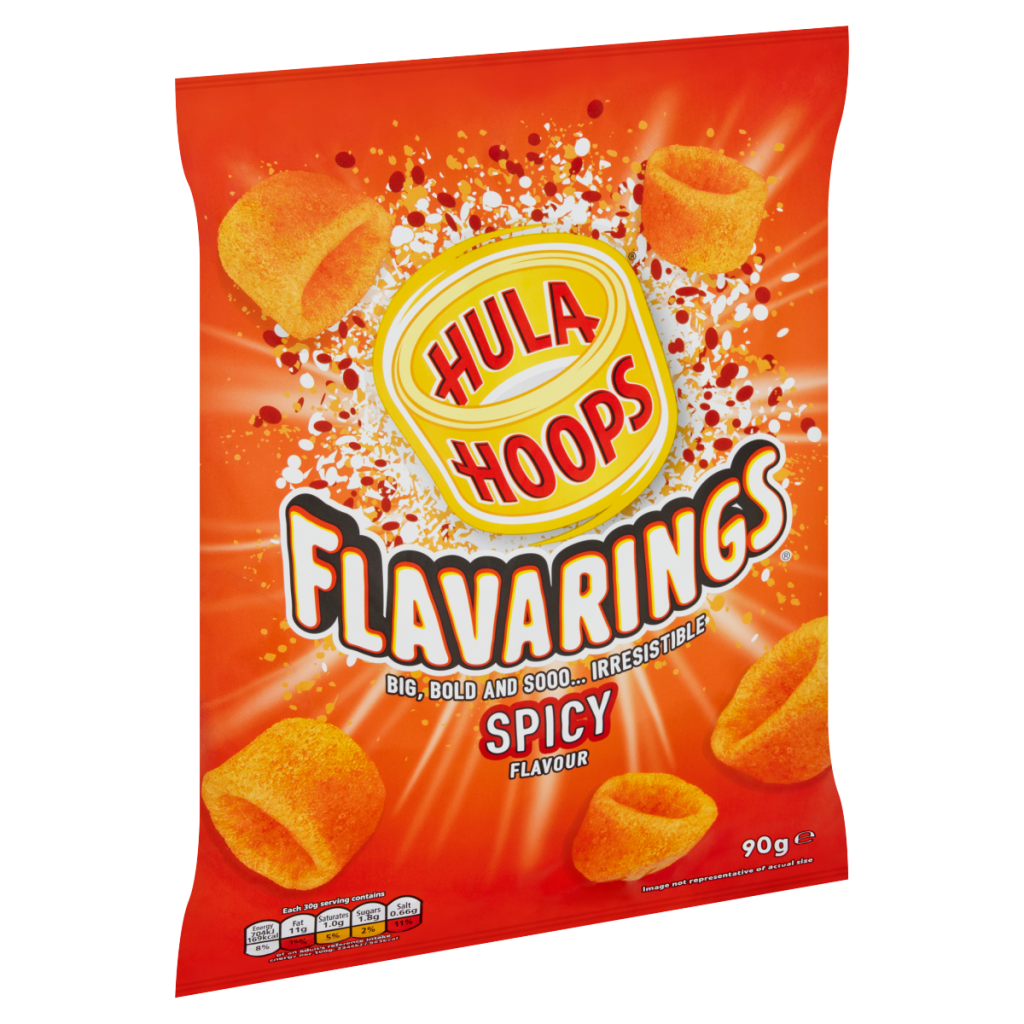 Hula Hoops Flavarings Spicy Flavour 90g