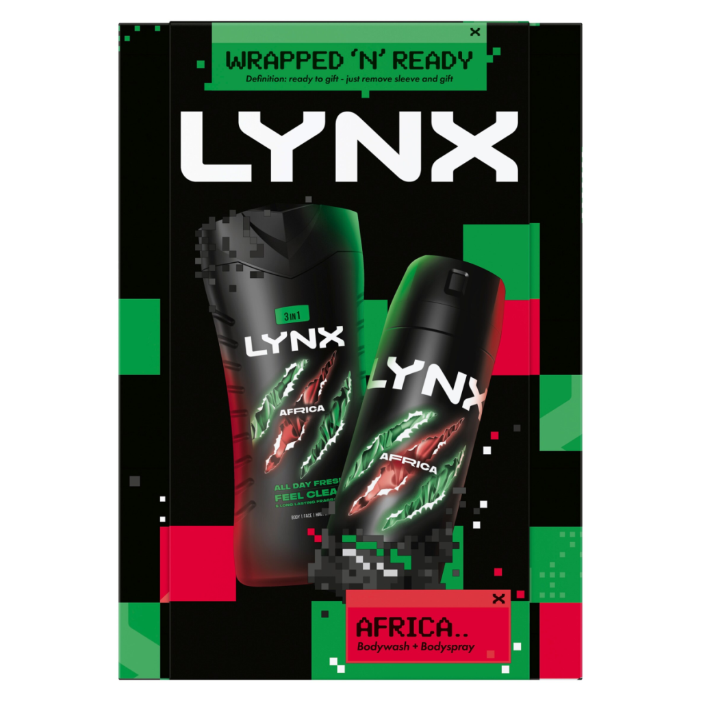 LYNX Africa Duo Gift Set 2 piece