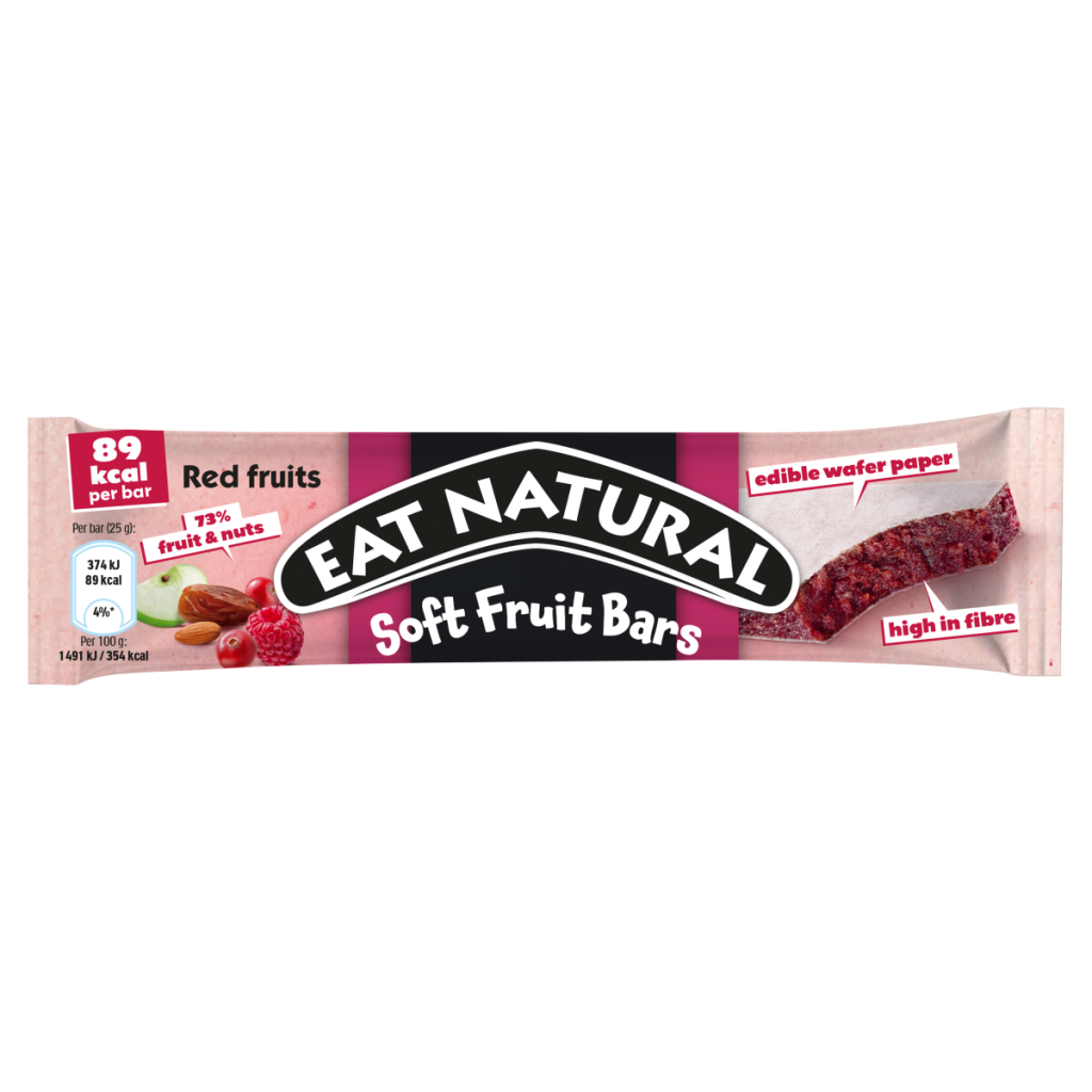 Eat Natural Red Fruits Soft Fruit Bars 25g