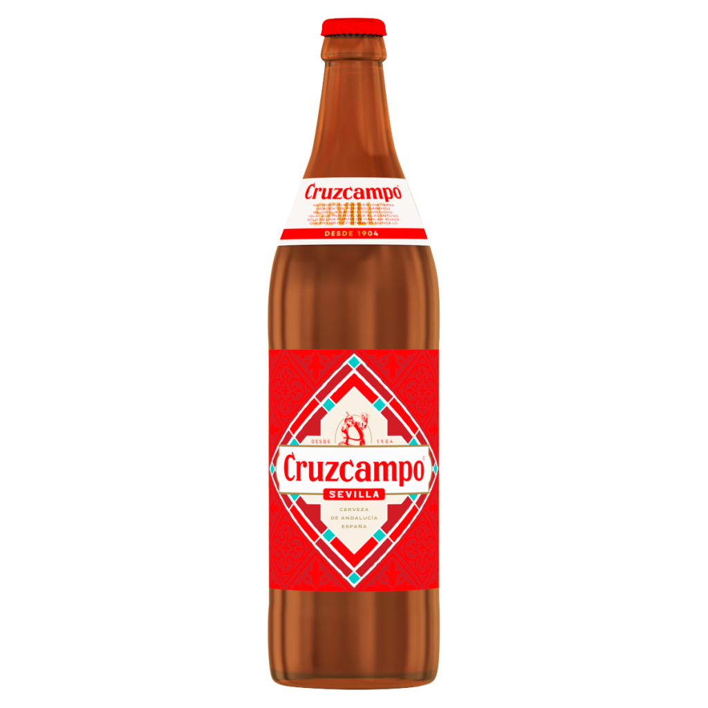 Cruzcampo Sevilla Beer Bottle 660ml