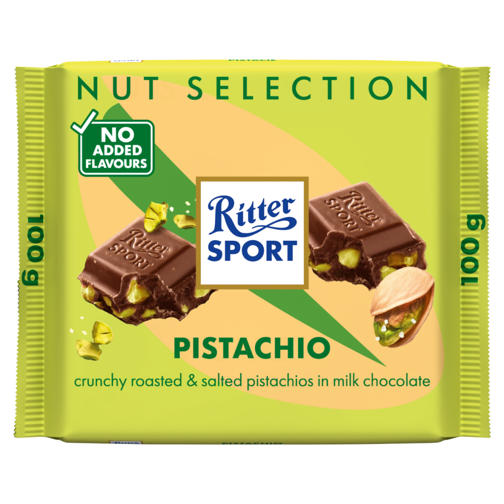Ritter Sport Pistachio Nut Selection 100g