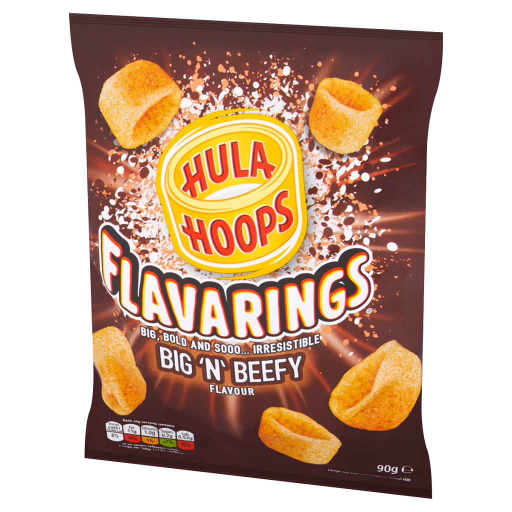 Hula Hoops Flavarings Big ‘N’ Beefy Flavour 90g