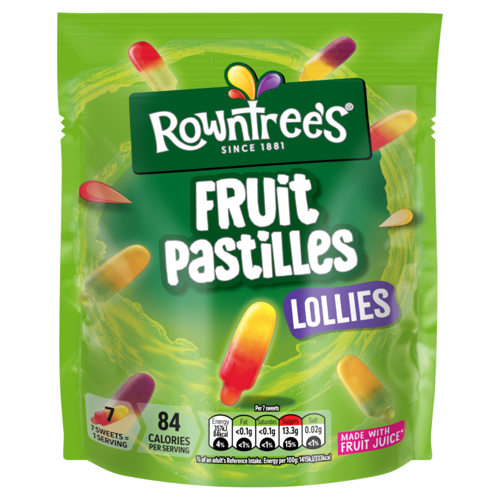 Rowntrees Fruit Pastilles Other Soft Sugar 130g
